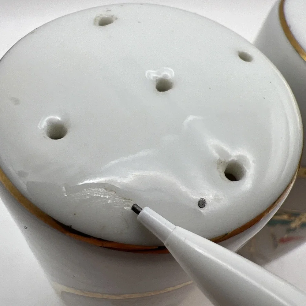 Vintage To Mother with Love Ceramic Salt & Pepper Shakers, Japan